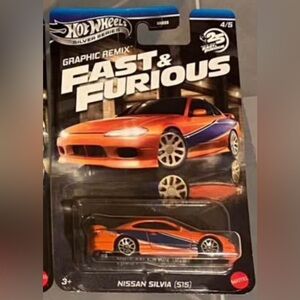 Hit wheels fast & furious Nissan Silvia